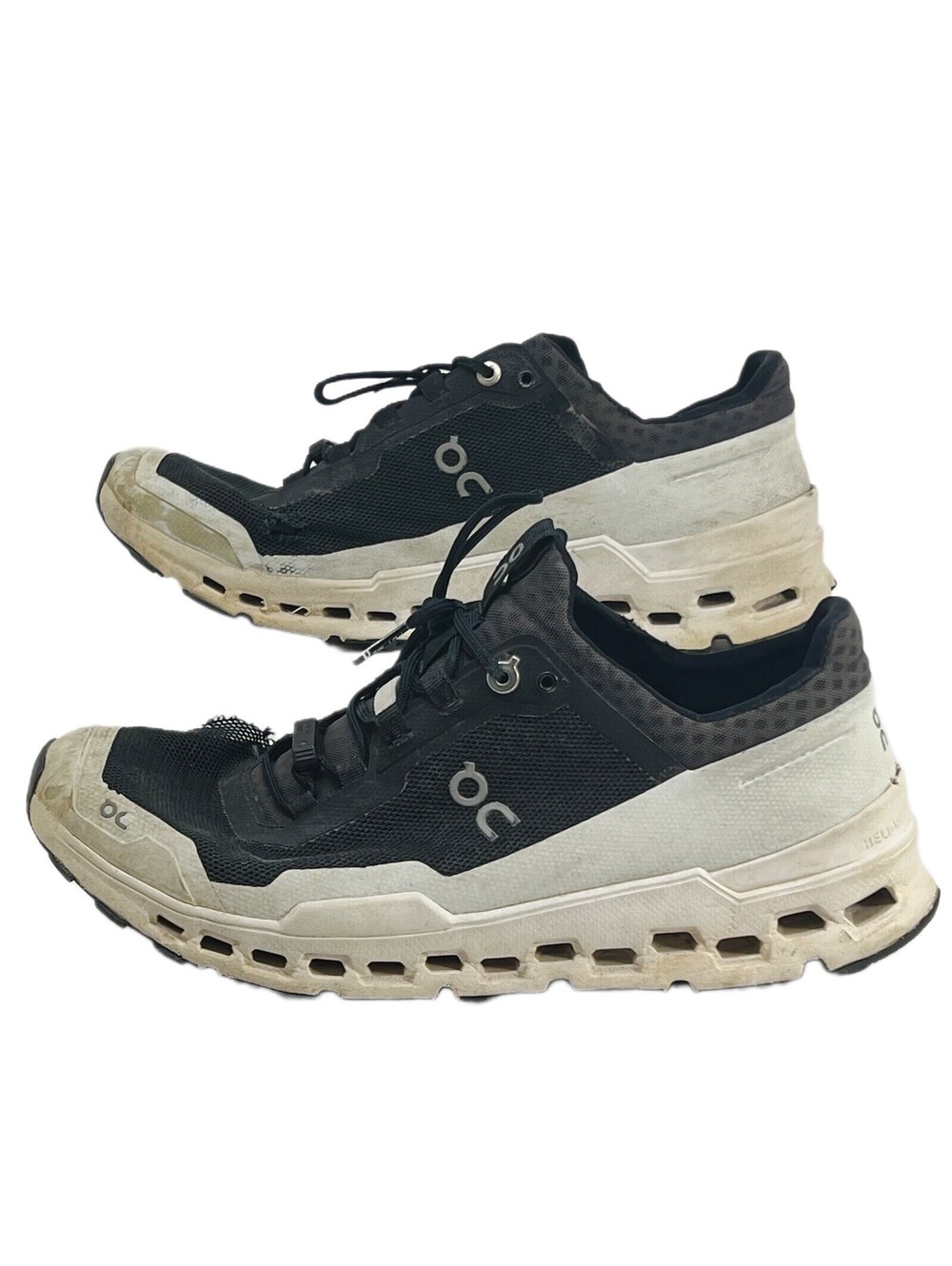 On Cloud Womens Cloudultra Black Trail Running Shoes Size 9 (6658531) Helion